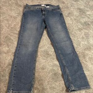 Calvin Klein Blue Straight Leg Jeans